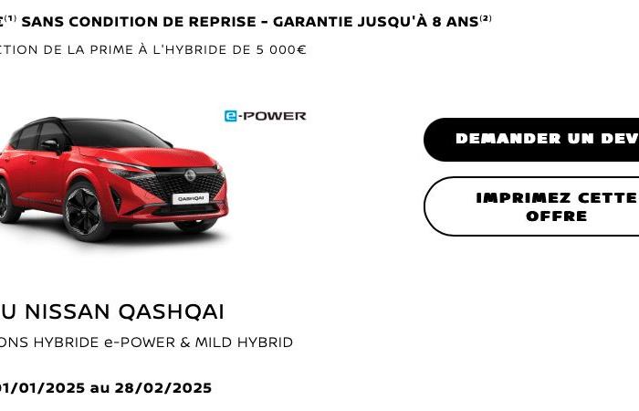 Nissan is already selling off its new Qashqai for less than 30,000 euros!