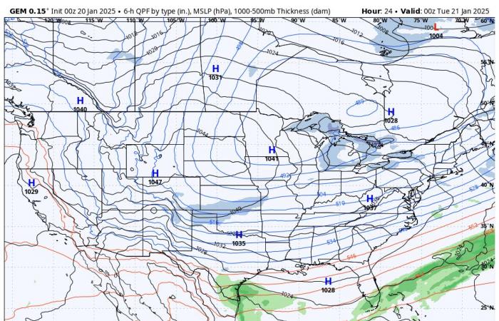 January 20 Weather Cold Weather Advisory And Gulf Coast Snowstorm