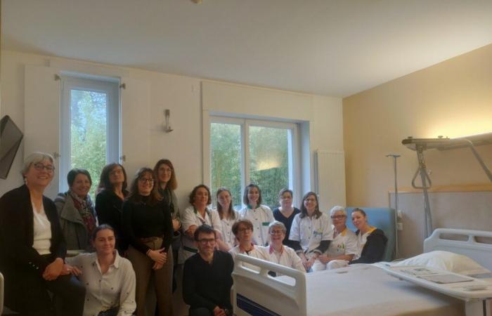 A new unique service in Vendée has opened at Montaigu hospital