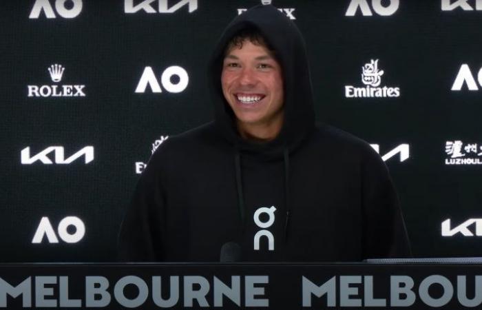 Tennis. Australian Open – Shelton: “The little boy in me wanted Monfils to win”