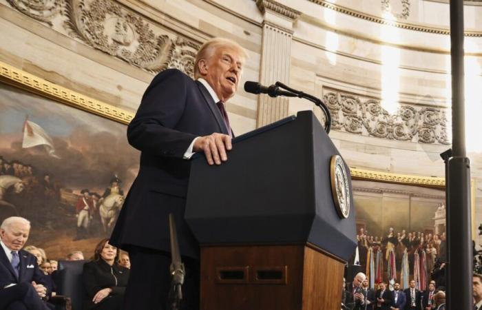 What Trump said in his inauguration speech : NPR