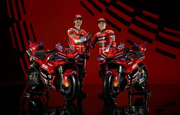 MotoGP: the Ducati Bagnaia/Marquez dream team in photos