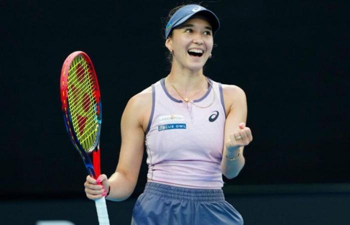 Explosion of joy! Eva Lys won… a game, against Iga Swiatek, in the round of 16 of the OA: here is her celebration – Tennis Video