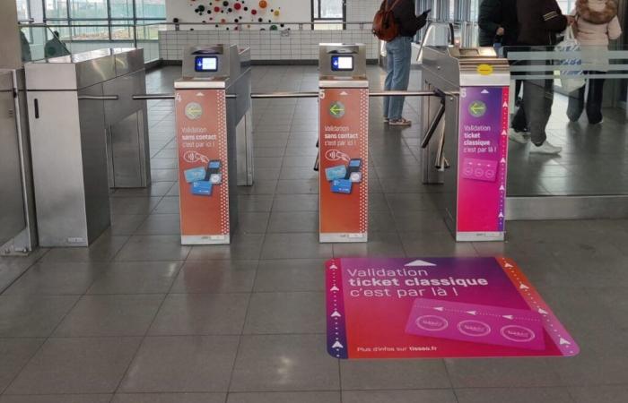 Toulouse. Tisséo installs new validators in the metro, soon the end of the disposable ticket