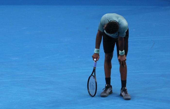 Gaël Monfils retires in the round of 16 of the Australian Open