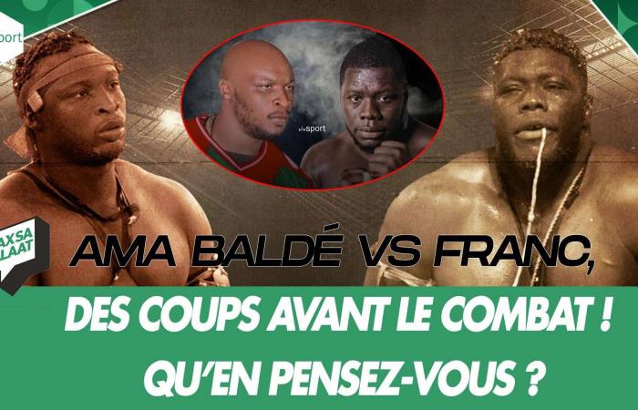 Franc vs Ama Baldé, blows before the fight! What do you think?