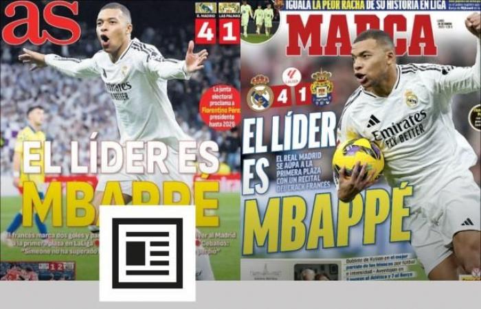 the Spanish press raves the day after Real Madrid-Las Palmas (Press review)