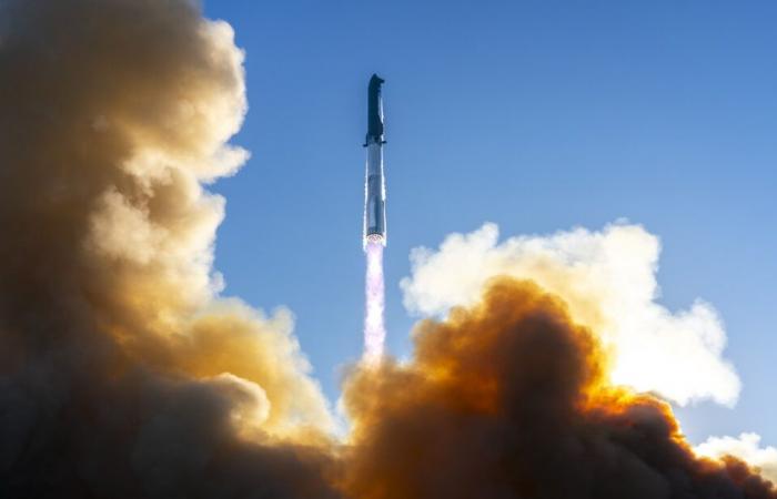 Starship: breathtaking photos of the capture of the giant rocket