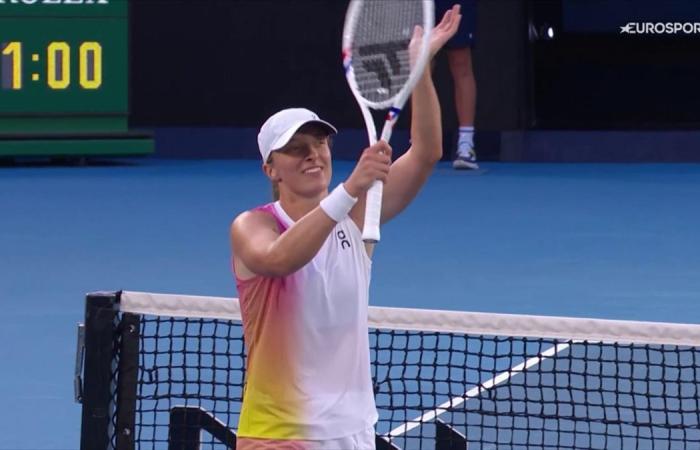 Świątek quickly defeated Lys. The Polish woman's showpiece match at the Australian Open