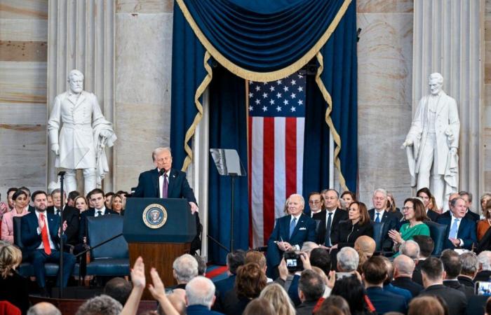 Trump vows ‘America’s decline is over’ in inauguration speech