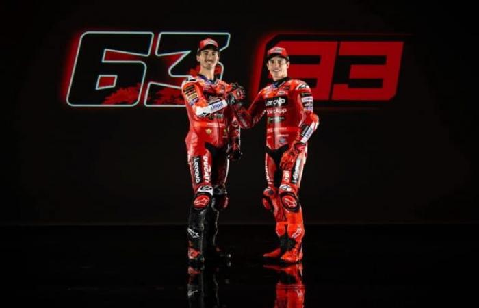 MotoGP: the Ducati Bagnaia/Marquez dream team in photos