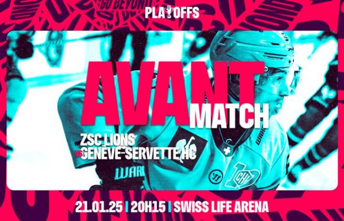 Pre-match: ZSC vs GSHC – Genève-Servette Hockey Club