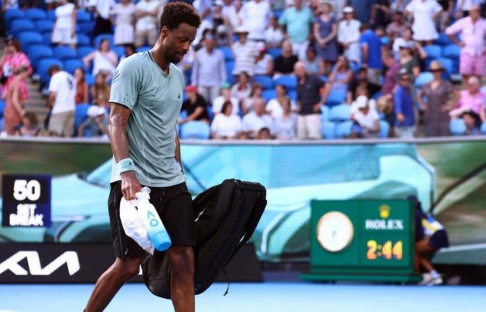 end of the adventure for Monfils, forced to abandon in the 4th set