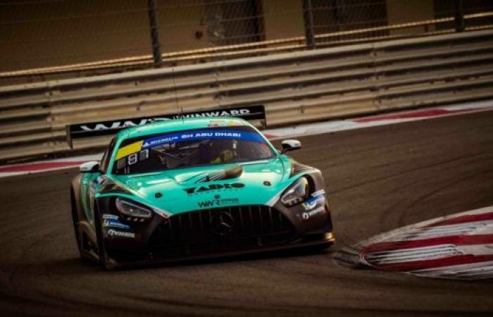 24 H SERIES. AT THE 6 HOURS OF ABU DHABI, POLE AND DOUBLE FOR MERCEDES AT YAS MARINA