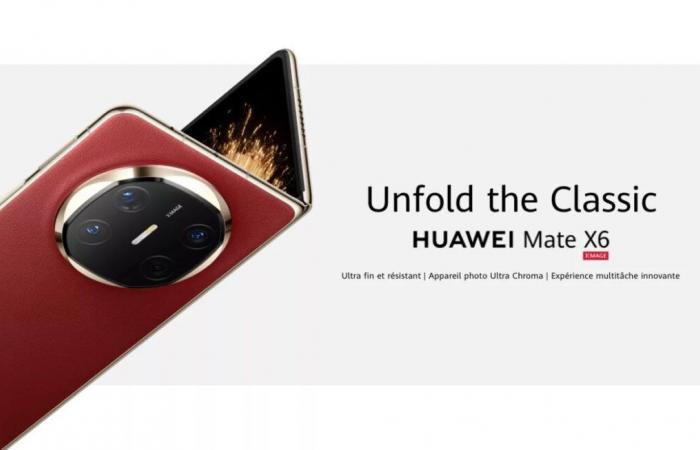 The HUAWEI Mate X6 is the new star of foldable smartphones with its exceptional performance