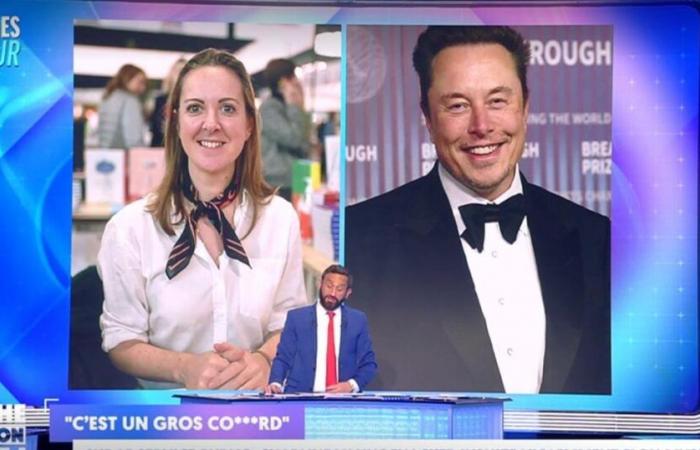 Cyril Hanouna deplores Charline Vanhoenacker's insult against Elon Musk