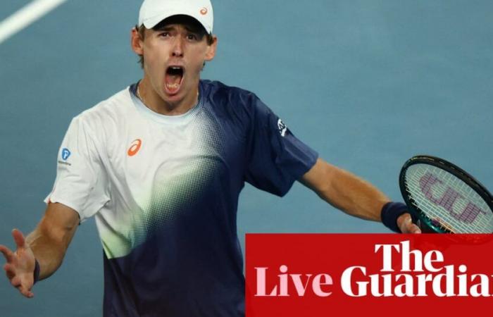 Australian Open 2025: De Minaur sweeps past Michelsen into quarter-finals – as it happened | Australian Open 2025