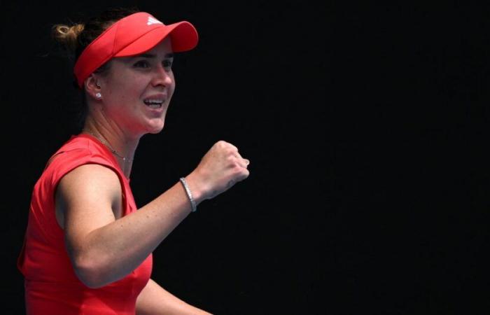 Australian Open: Elina Svitolina continues the adventure