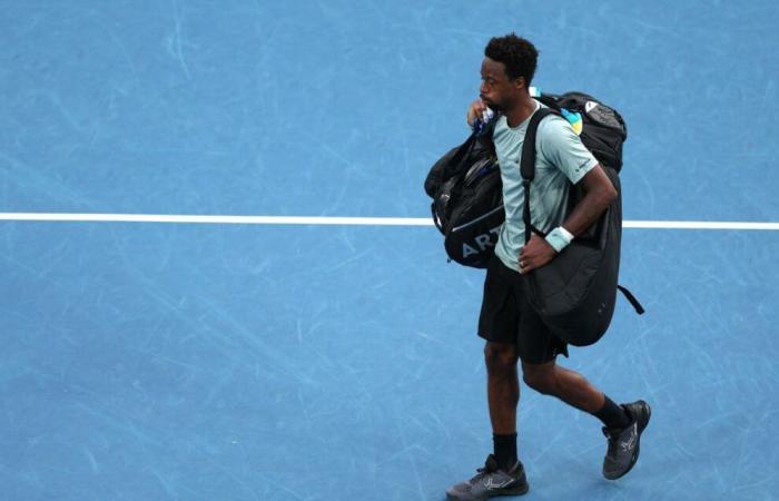 Australian Open: disillusionment for Gaël Monfils, forced to retire against Ben Shelton