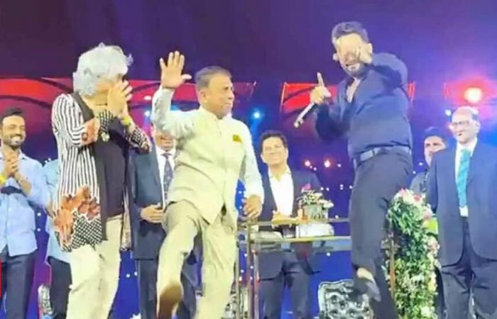 Watch: Sunil Gavaskar’s impromptu dance gig at Wankhede Stadium’s grand celebrations | Cricket News