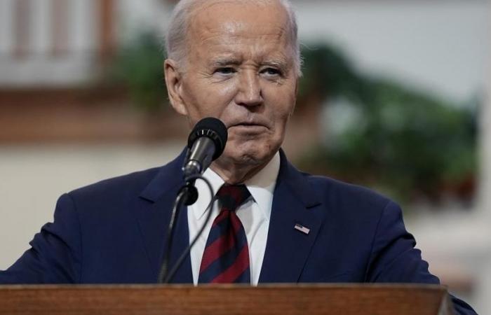 Biden spends his last full day as president in North Carolina