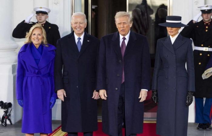 Donald Trump’s inauguration: Melania hides her gaze with a funny accessory