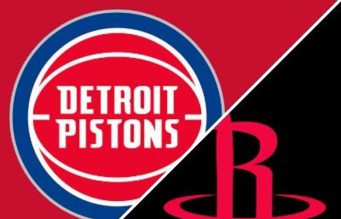 Pistons 107-96 Rockets (Jan 20, 2025) Game Recap