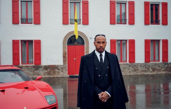 Lewis Hamilton has arrived in Maranello!