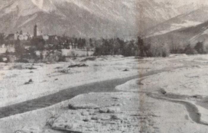 chronicle of a Siberian cold in the Southern Alps