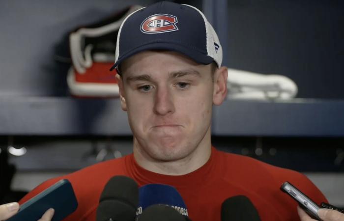 Emotional scene for Jakub Dobes in front of the camera and a special guest arrives – Habs Et LNH