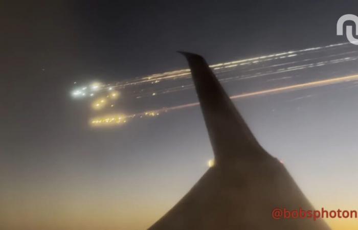 VIDEO: Starship rocket disintegration filmed from a plane