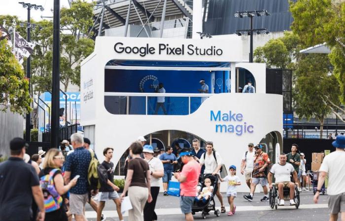 Australian tennis legend Mark Philippoussis shines in new Google Pixel ad for the Australian Open!