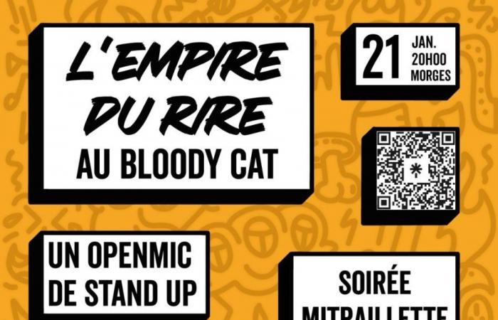 City of Morges – Stand-up evening: The Empire of Laughter at the Bloody Cat