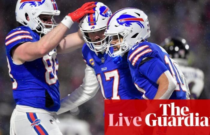 NFL divisional round playoffs: Baltimore Ravens 25-27 Buffalo Bills – as it happened | NFL