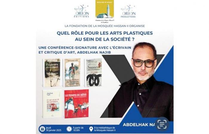 Conference-debate with the writer and art critic Abdelhak Najib – Today Morocco