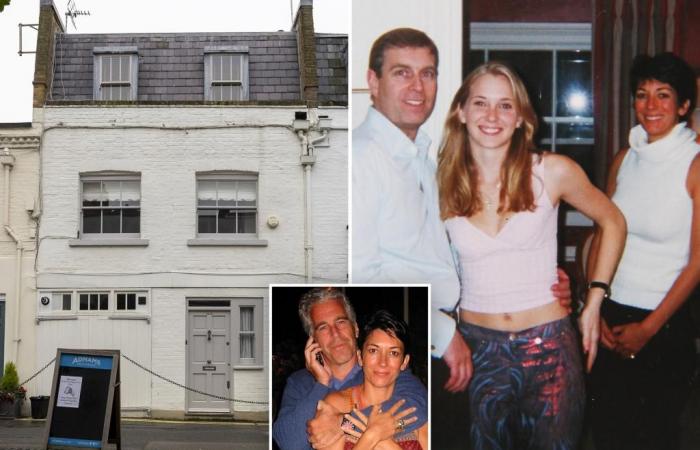 Ghislaine Maxwell’s former London townhouse, linked to infamous Prince Andrew photo, for sale