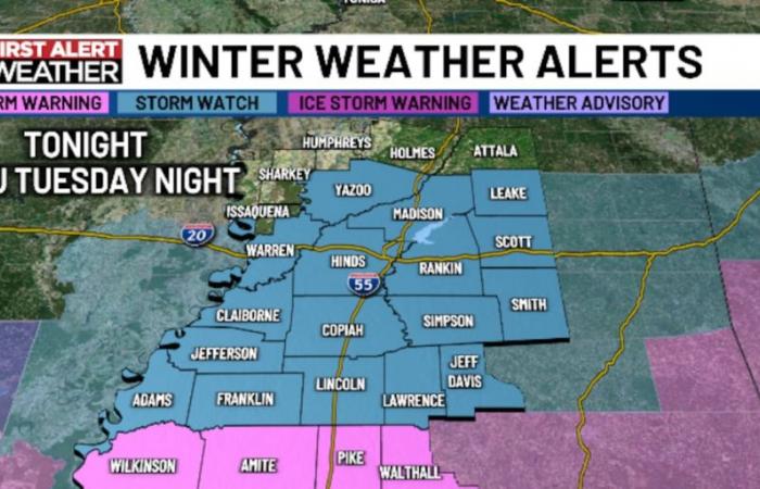 Dangerous Cold today and Potential Snow Tomorrow