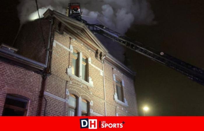 Rochefort: a building of 11 apartments evacuated due to a fire, in Jemelle