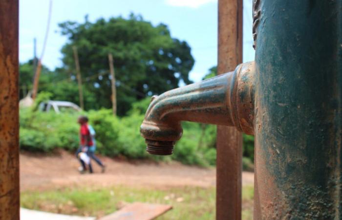 The south of Mayotte deprived of water due to a break in the network this Monday