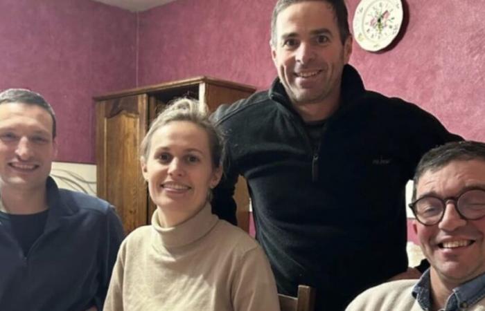 Clémence, Bruno and Stéphane on a weekend with a candidate from the next season (PHOTOS)