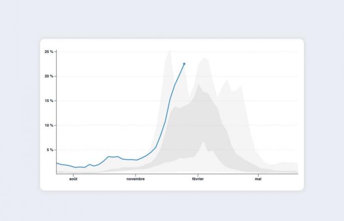 visualize the increase in cases, hospitalizations and mortality