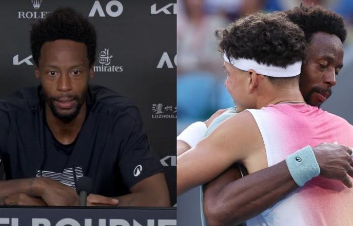 Tennis. Australian Open – Gaël Monfils gave up: “I gave everything, even too much…”