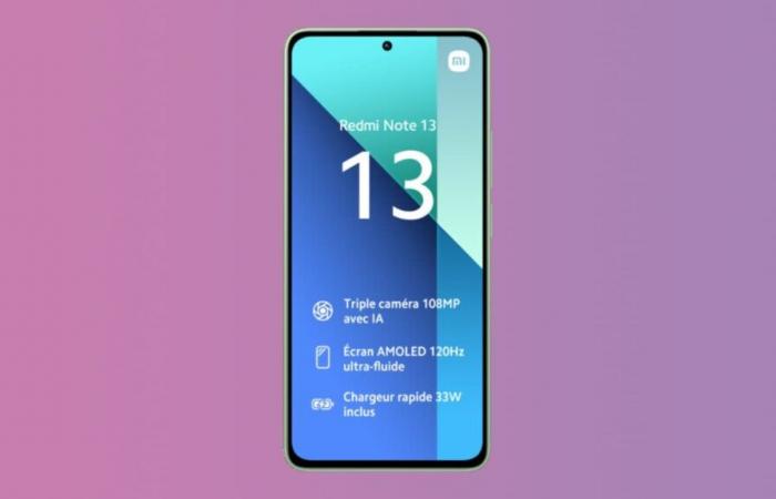 With this exclusive tip, take advantage of the Xiaomi Redmi Note 13 smartphone for less than 100 euros