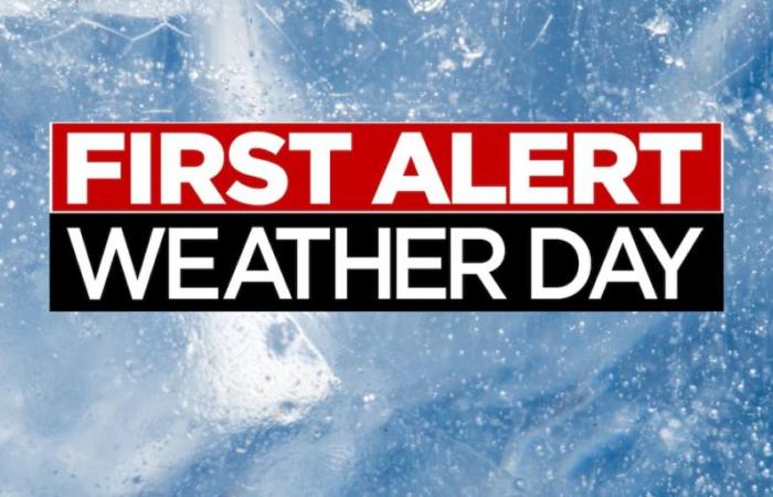 Cold air settles in, wintry precipitation possible Tuesday night