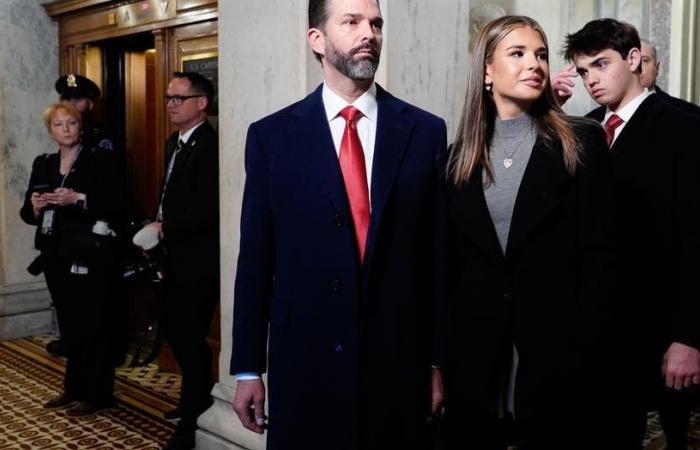 How tall is the Trump family? Barron appears to tower over dad at Inauguration ceremony