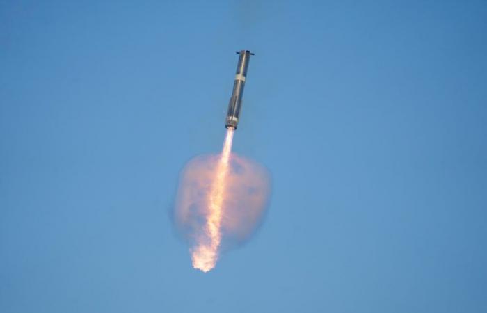 Starship: breathtaking photos of the capture of the giant rocket