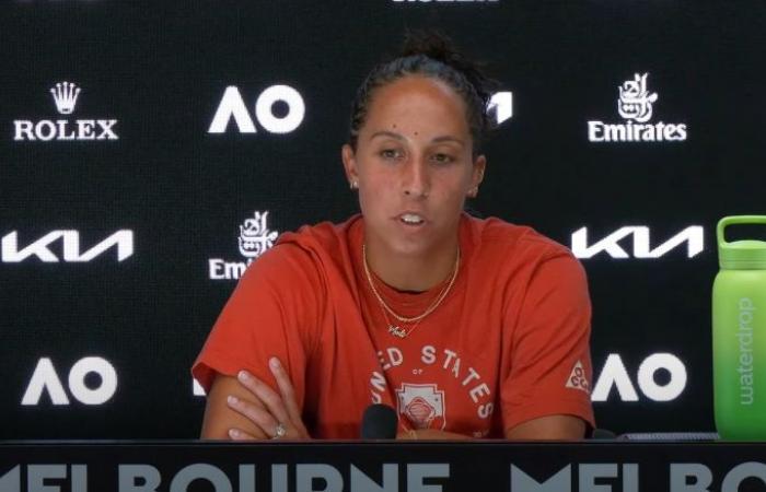 Tennis. Australian Open – Madison Keys: “It’s hard to practically live in a hotel”