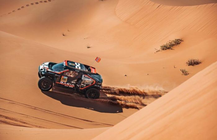 Dakar Rally: For their first participation, the Dacia Sandriders come close to the podium