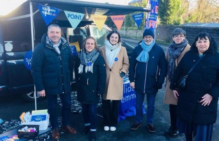 Domestic violence: their van travels through Maine-et-Loire to “reach out to women”