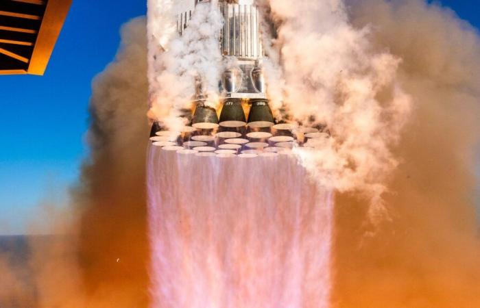 Starship: breathtaking photos of the capture of the giant rocket